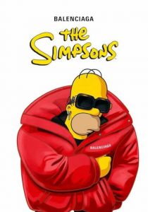 Симпсоны. Balenciaga 2021