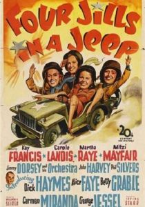 Четыре девушки в джипе 1944