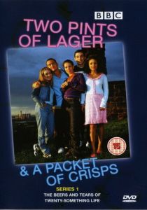 Две пинты лагера и упаковка чипсов 2001